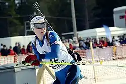 Krista Berg helmikuussa 2014.