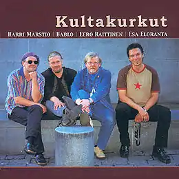 Studioalbumin Kultakurkut kansikuva