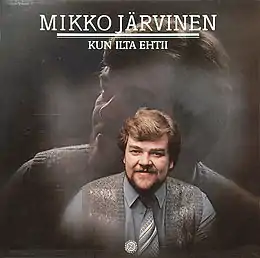 Studioalbumin Kun ilta ehtii kansikuva