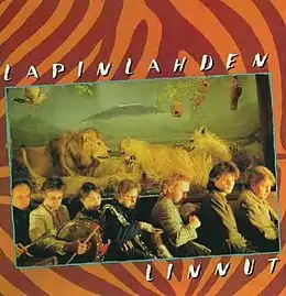 Studioalbumin Lapinlahden Linnut kansikuva