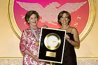 Laura Bush ja Dorothy Hamill