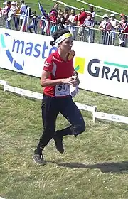 Lea Müller Olomoucin MM-kilpailuissa 2008.