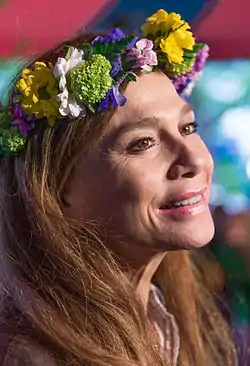 Lena Olin heinäkuussa 2015