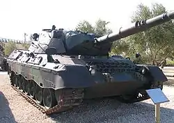 Leopard 1 museossa Israelissa.