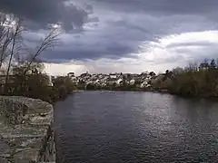 Vienne Limogesissa nähtynä Pont St. Martialilta