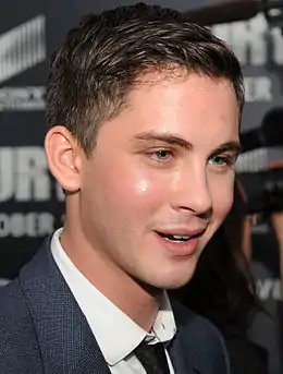 Logan Lerman vuonna 2014.