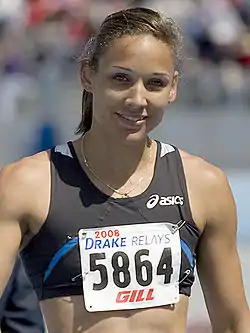 Lolo Jones vuonna 2008