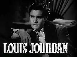 Louis Jourdan elokuvan Madame Bovary (1949) trailerissa.