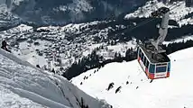 Luftseilbahn Wengen-Männlichen -hissi