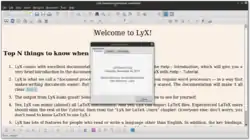 LyX 2.0.2 Linux