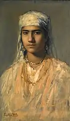 Egyptiläinen tyttö, maalattu vuonna 1892.