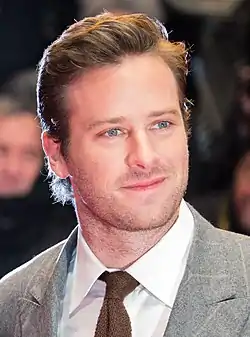 Armie Hammer Berliinin elokuvajuhlilla vuonna 2017.