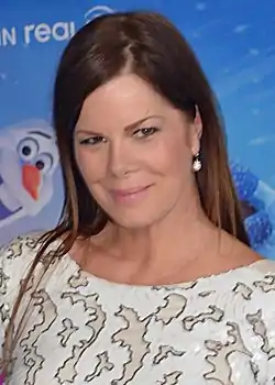 Marcia Gay Harden Frozenin ensi-illassa 2013.