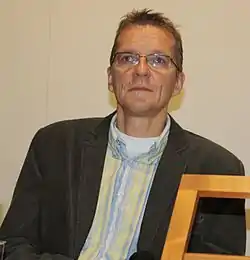 Markku Ropponen Helsingin kirjamessuilla 2009.