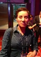 Maryam Mirzakhani vuonna 2014.