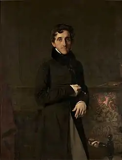 Louis Mathie Molé, Jean-Auguste-Dominique Ingresin maalaama muotokuva vuodelta 1834.