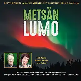 Studioalbumin Metsän lumo kansikuva