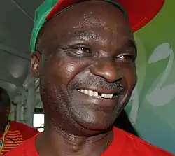 Roger Milla Pekingin olympiakylässä 2008