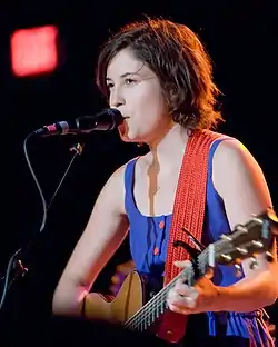 Missy Higgins Wisconsinin Madisonissa 10. heinäkuuta 2008