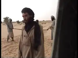 Mokhtar Belmokhtar kuvankaappauksessa videolta.