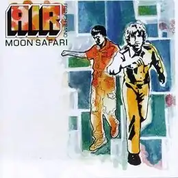 Studioalbumin Moon Safari kansikuva