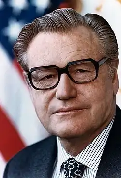 Nelson A. Rockefeller vuonna 1975.