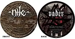 Split-albumin Nile / Vader kansikuva