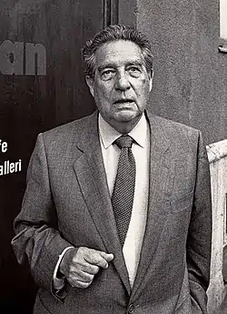 Octavio Paz Malmössä vuonna 1988