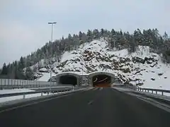 Orosmäen tunneli Lohjalla