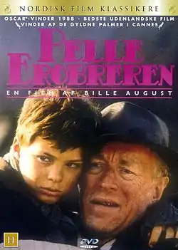 Elokuvan DVD-kannessa Pelle Hvenegaard ja Max von Sydow.