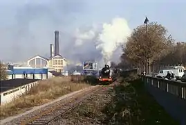 Höyryjuna Boulevard Massénan kohdalla 19. marraskuuta 1983