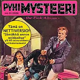 Studioalbumin Pyhimysteeri? The Pink Album kansikuva