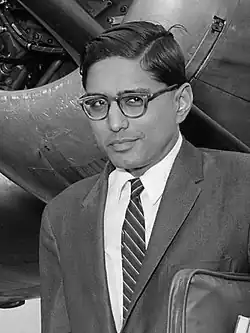 Rajmohan Gandhi vuonna 1960