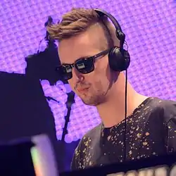 Robin Schulz Mayday -musiikkifestivaaleilla vuonna 2014.