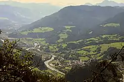 Salzach ja taka-alalla Hohe Tauern