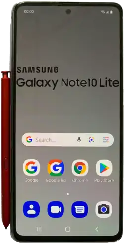 One UI Galaxy Note 10 Lite -puhelimella