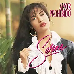 Studioalbumin Amor Prohibido kansikuva