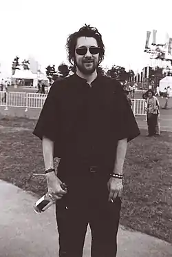 Shane MacGowan WOMAD-festivaalilla Japanissa 1990-luvun alulla.