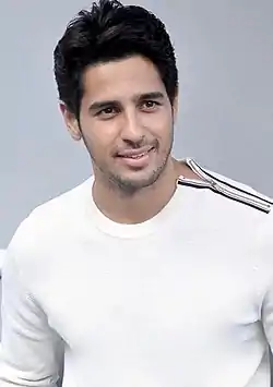 Sidharth Malhotra vuonna 2016.