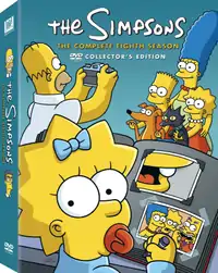 Simpsoneiden 8. tuotantokauden kansi