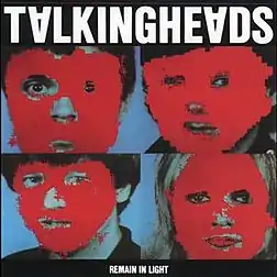 Studioalbumin Remain in Light kansikuva