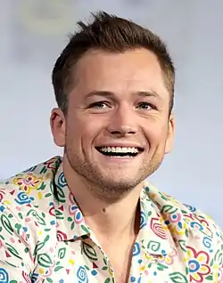 Taron Egerton San Diegon Comic-Conissa vuonna 2019.