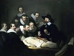 Rembrandt van RijnTohtori Tulpin anatomianluento 1632.