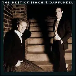 Kokoelmalevyn The Best of Simon & Garfunkel kansikuva