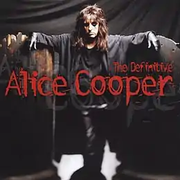 Kokoelmalevyn The Definitive Alice Cooper kansikuva