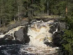 Tohmajoen koski lähellä Ruskealaa