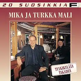 Kokoelmalevyn 20 suosikkia – Tyykikylään takaisin kansikuva