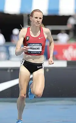 Courtney Frerichs vuonna 2018.