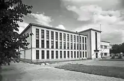 Kirjasto alkuperäisasussaan 1936.