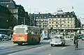 Liikennettä Vasagatanilla vuonna 1962.